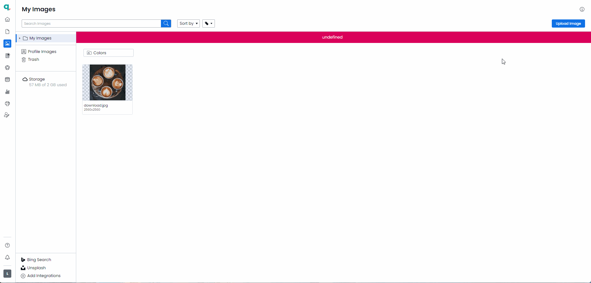 Duplicate images